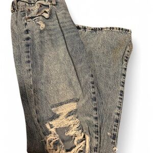 Aéropostale Boyfriend Flared Ripped Jeans